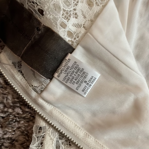 Tobi Moon Collection White Cutout Lace Mini Dress - Picture 7 of 10